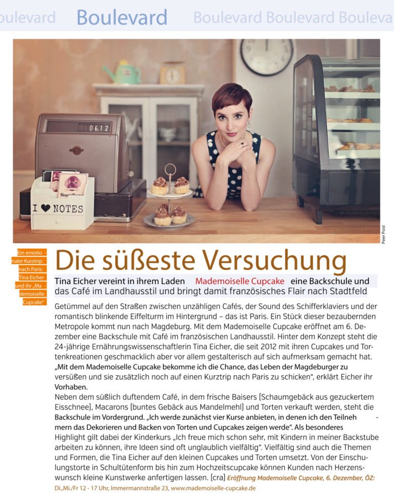 Cafe Dates Magdeburg Zeitschrift Stadtmagazin Dezember 2014