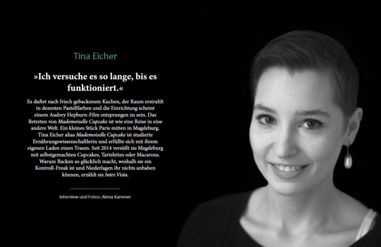 Intervista Interview Magdeburg Inter.vista Tina Eicher Mademoiselle Cupcake